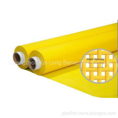140T Polyester Printing Mesh 889cm For Bolting Cloth , Whit